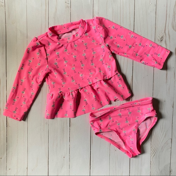 Carter's Other - EUC Carter’s Rashguard Swim Suit for Baby Girl